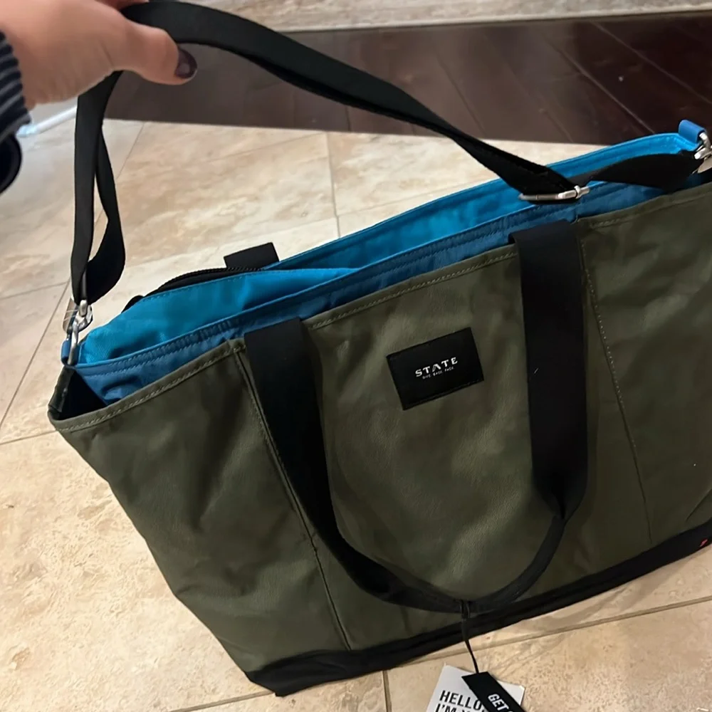 Diaper bag . State . New with tags - Picture 5 of 13